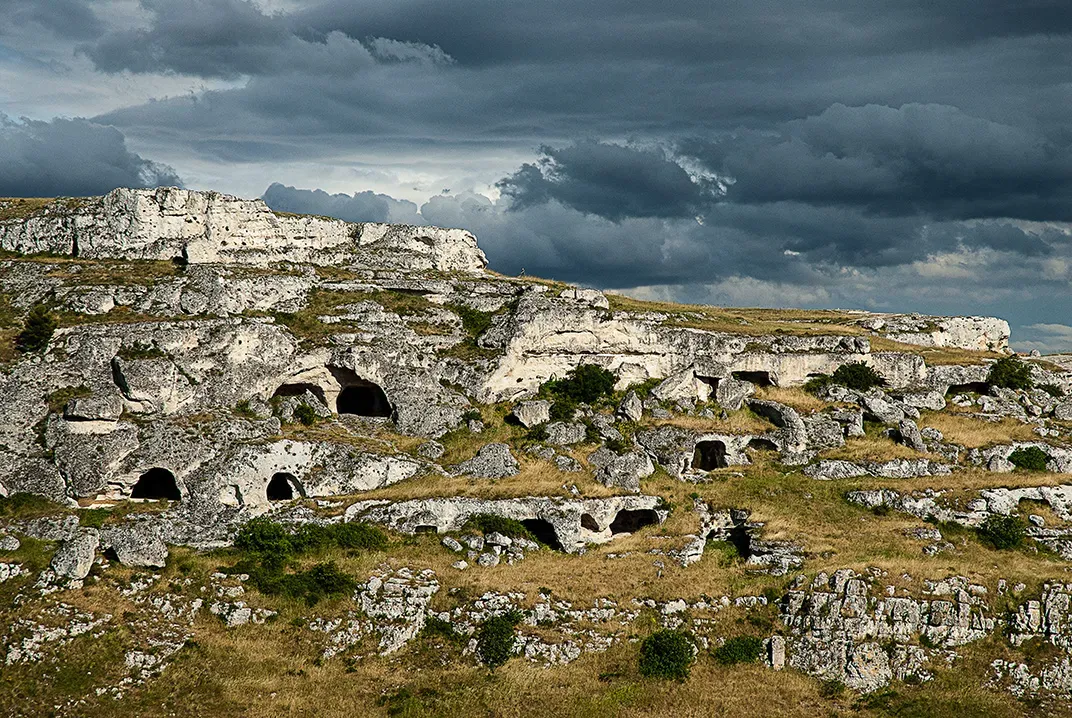 Ancient caves of Matera