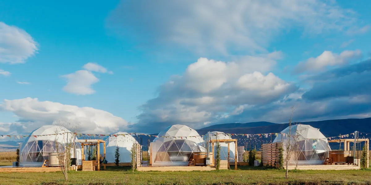 Glamping havens in Italy