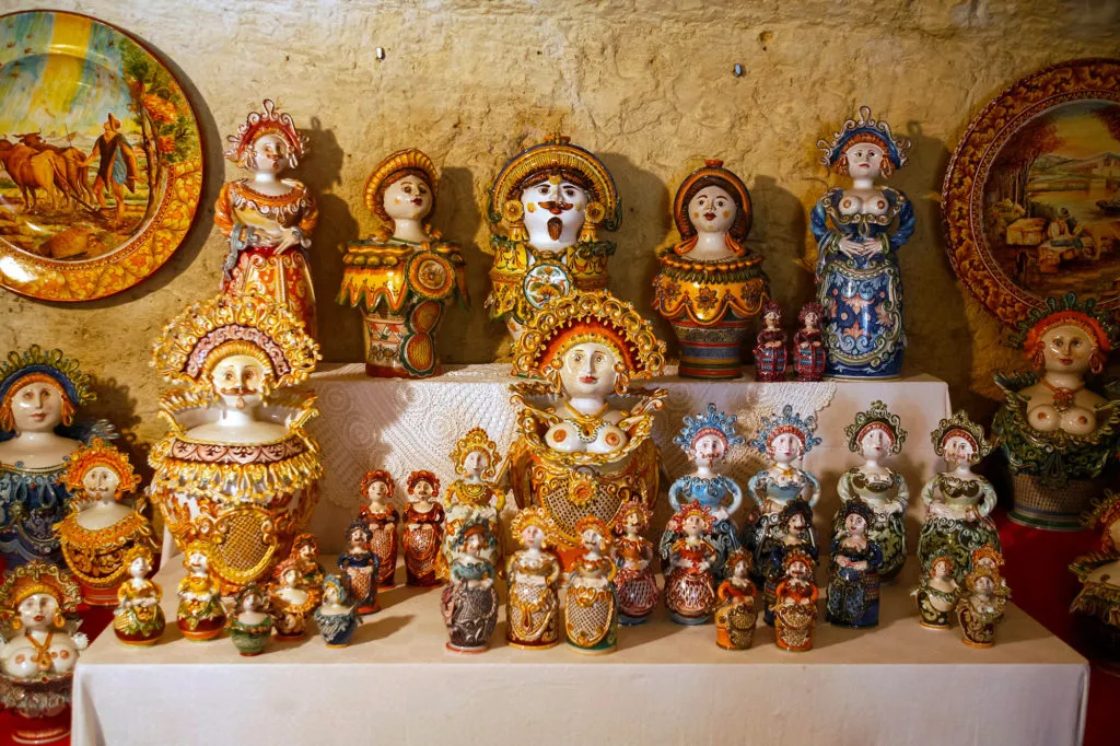 Southern pottery in Apulia