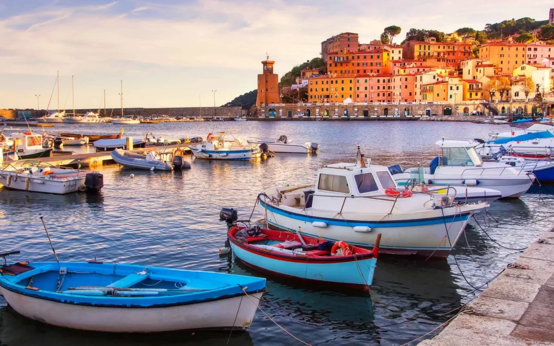 Elba coast Italy