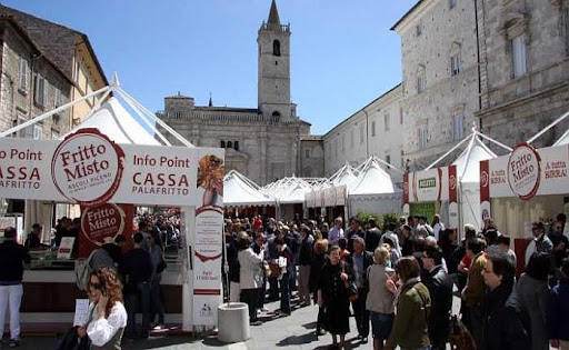 Sagra del Fritto Misto (fried seafood festival), Ascoli, Le Marche