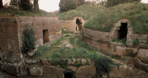 Etruscan necropolis, Cerveteri, Viterbo (Lazio)